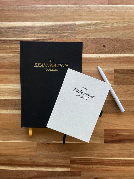 2-Pack: 1 Examination Journal + 1 Little Prayer Journal